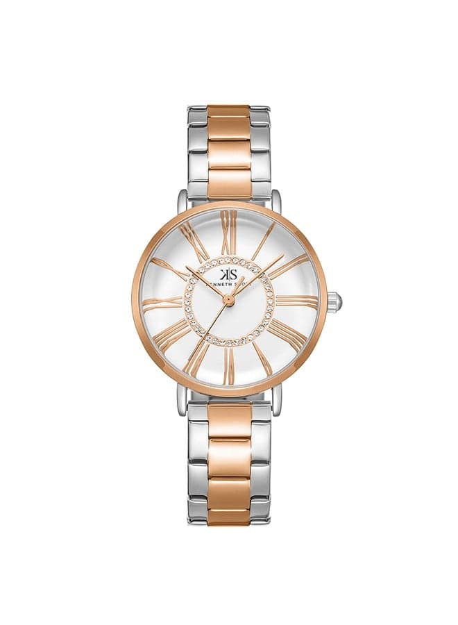 KENNETH SCOTT K23536-KBKW Elegant Analog Timepiece - 32.5 mm - Image 1