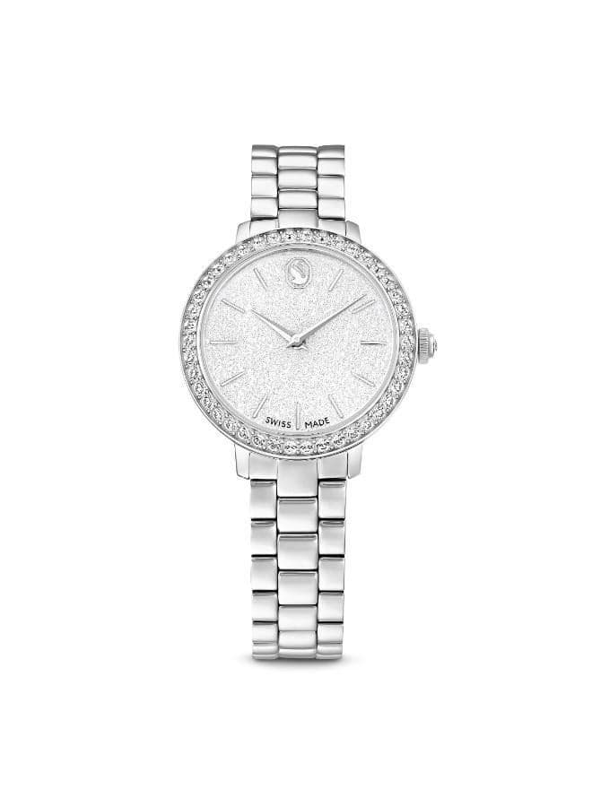 SWAROVSKI Matrix Elegance Crystal Bezel Watch for Women - Image 1