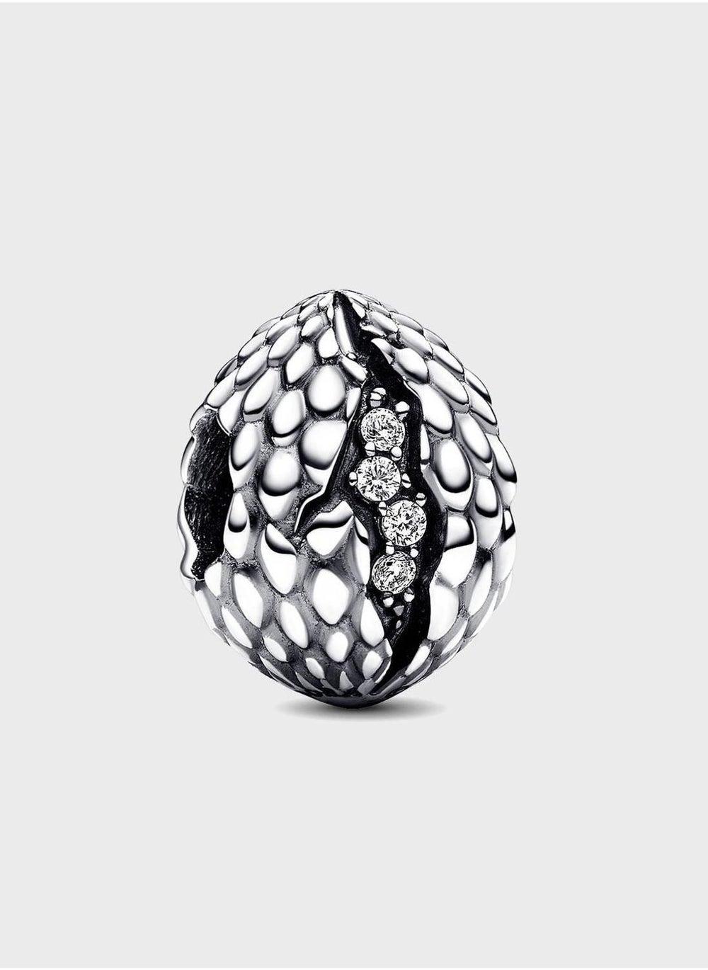 PANDORA Game of Thrones Sparkling Dragon Egg Sterling Charm - Image 1