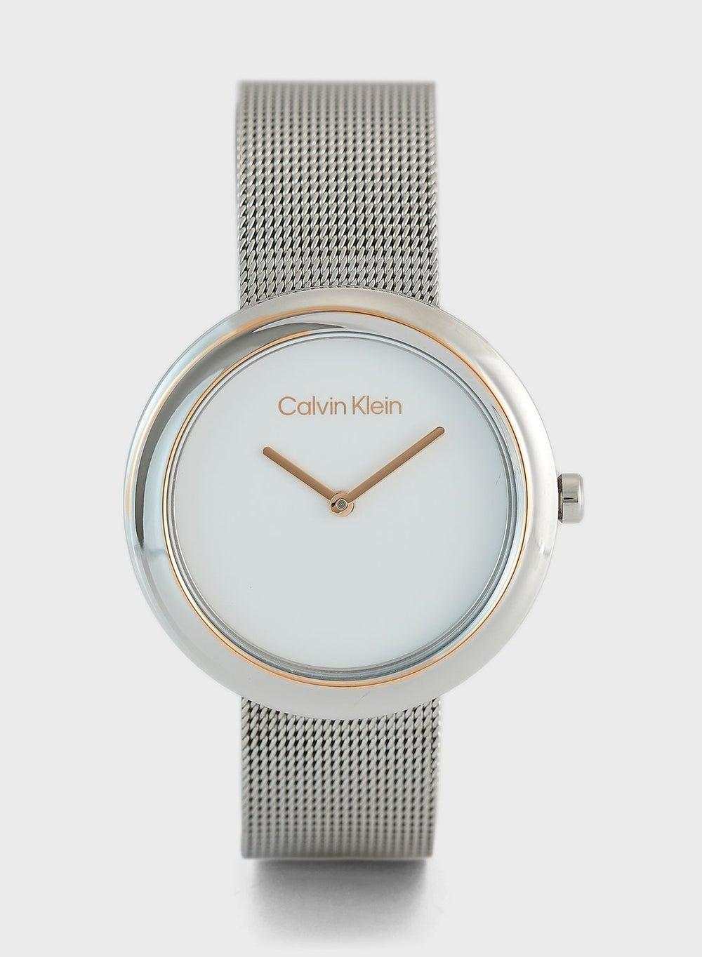 CALVIN KLEIN Elegance Twisted Bezel Women's Watch - Image 1