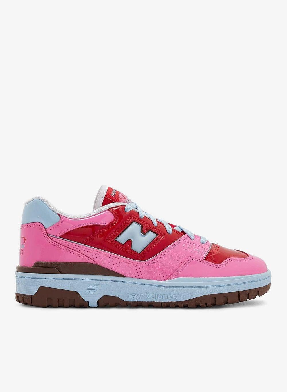 Bb550Ykcd Low-Top Lifestyle Sneakers in Team Red - Image 1