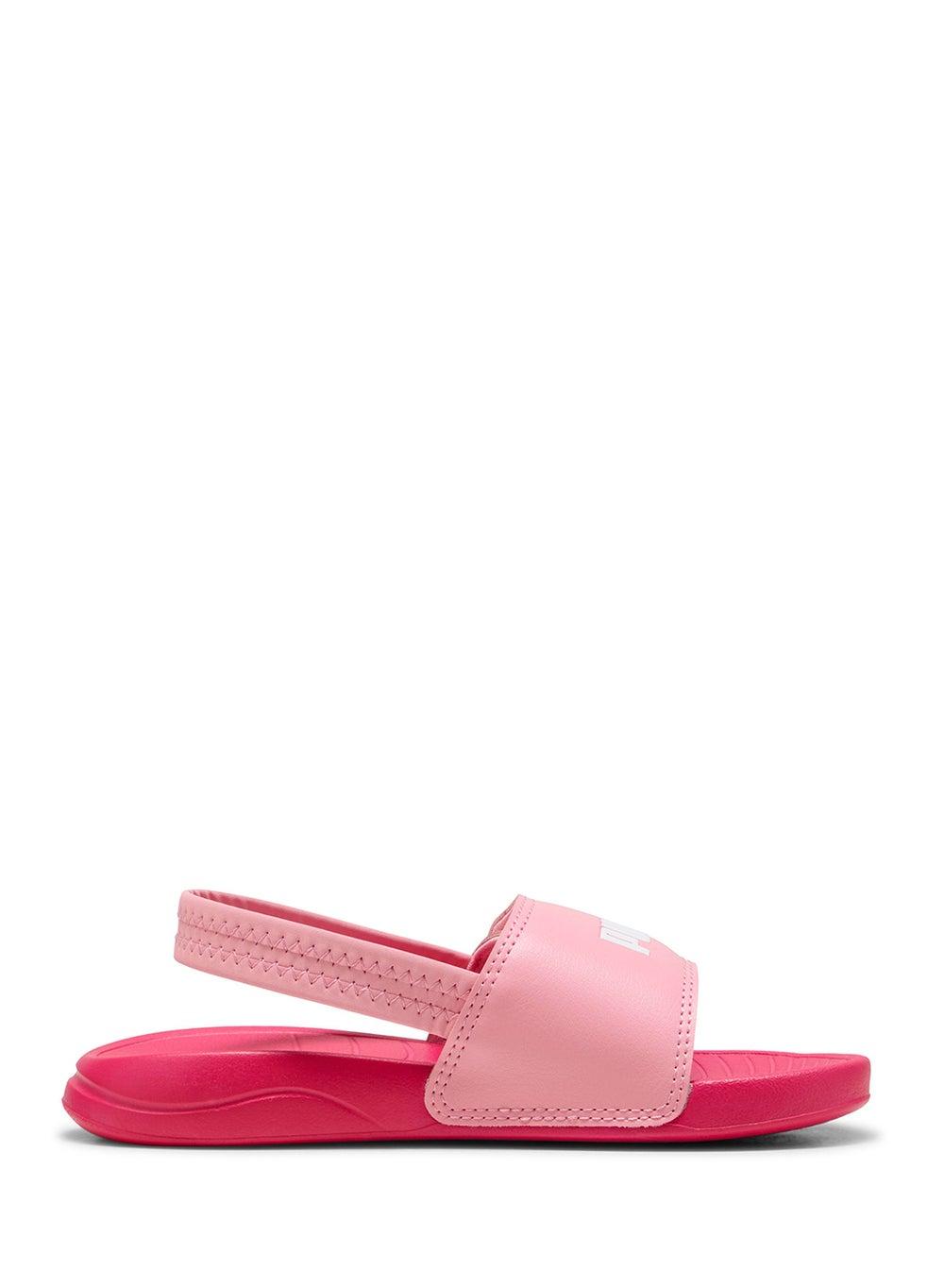 Youth Popcat 20 Backstrap Ac Ps - Elegant Pink Slides - Image 1