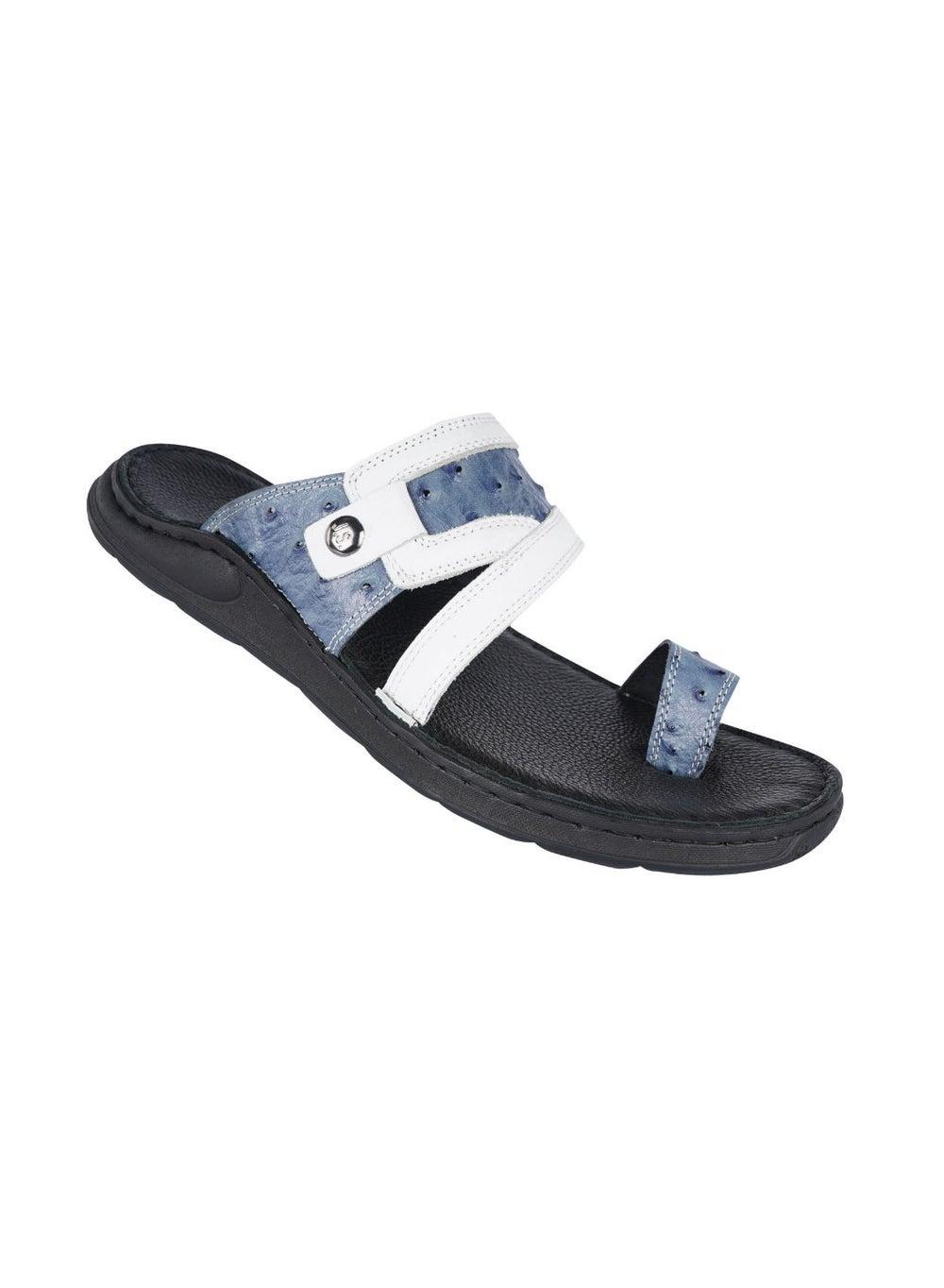 JOSEF SEIBEL 27150-AR429000 Blue/White Men's Arabian Sandals - Image 1