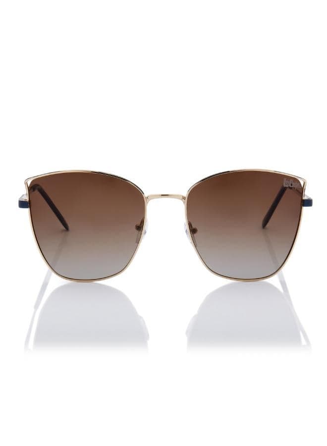 Lee Cooper LC1202C02 Elegant Gold Frame Gradient Sunglasses - Image 1