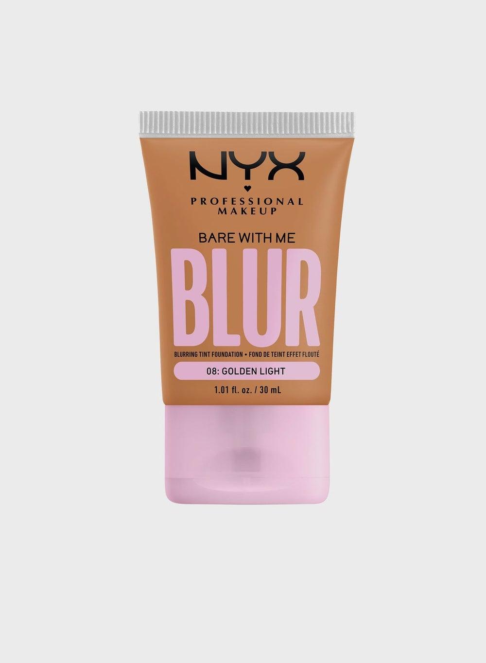 Golden Light Blue Tint Blur Foundation - NYX - Image 1