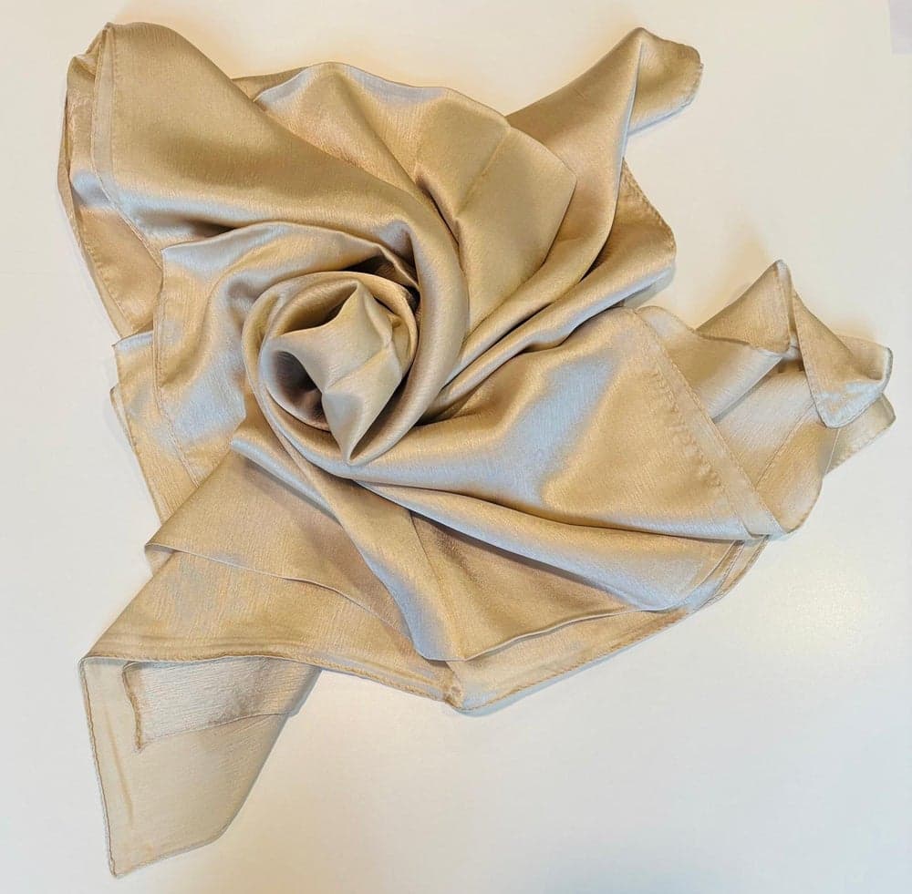 MIZALLE Luxe Satin Shawl — Elegance for Every Occasion - Image 1