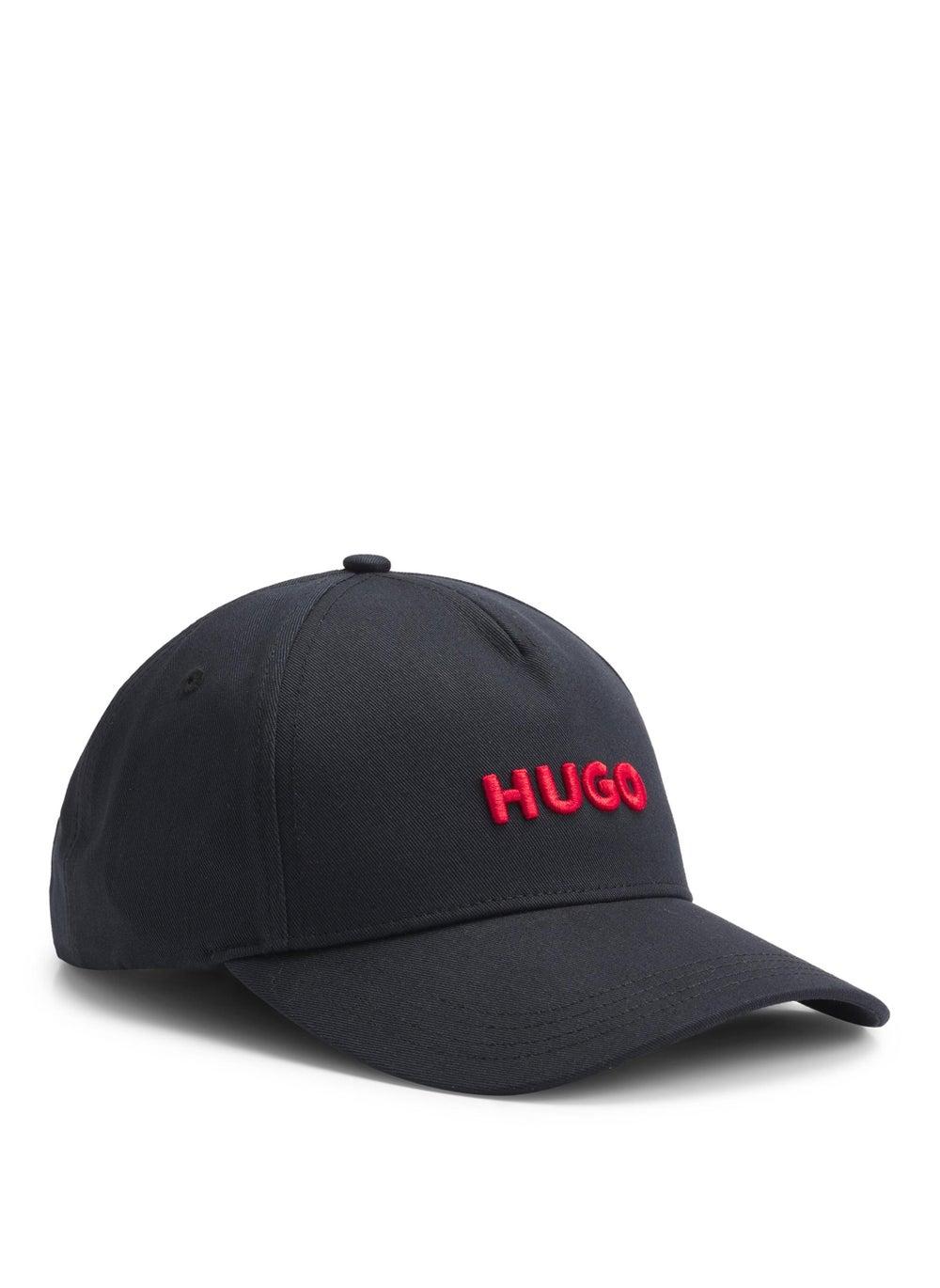 HUGO Cotton-Twill Men's Cap with Signature Logo - Image 1