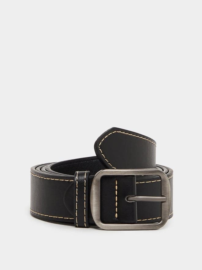 Styli Men's Classic Tang Buckle Belt - Essential Accessory - Image 1
