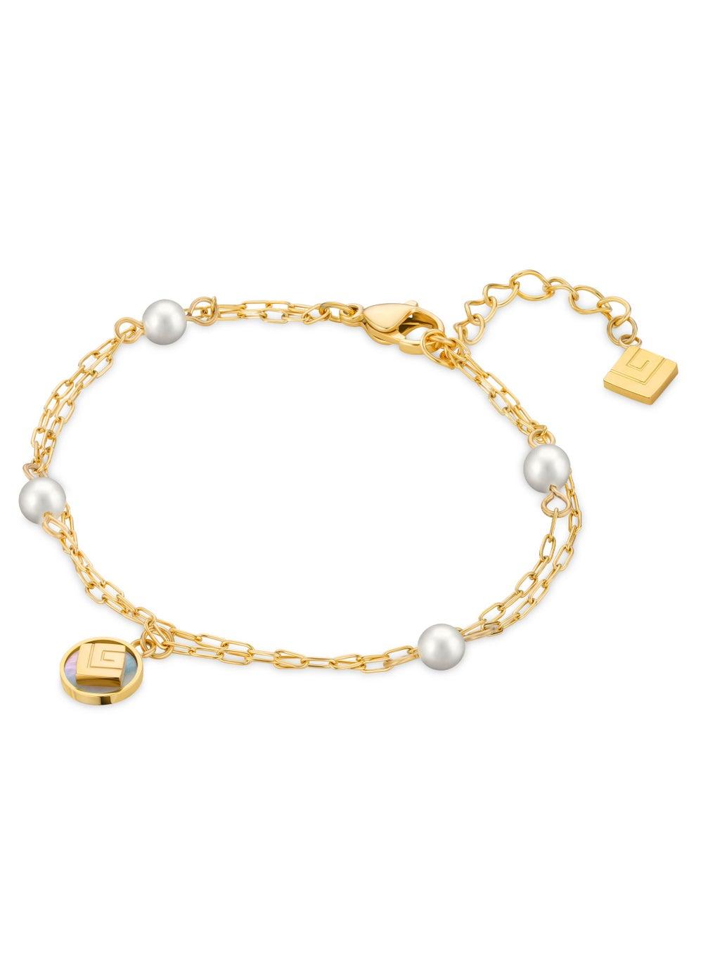 Guy Laroche Gisele Elegant Gold Plated Bracelet - Image 1
