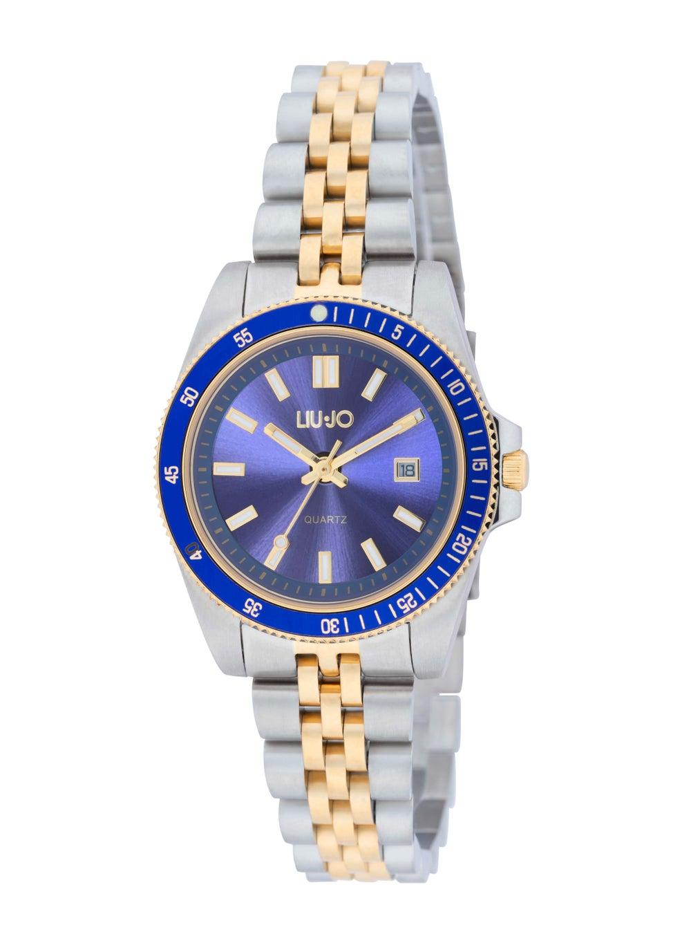 Liu Jo TLJ2321 Lady Blue Dualtone Elegance Watch for Women - Image 1