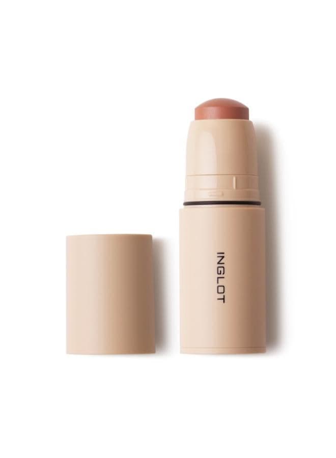 Inglot Rusty Pink 211 Cream Stick Blush: Versatile Glow - Image 1