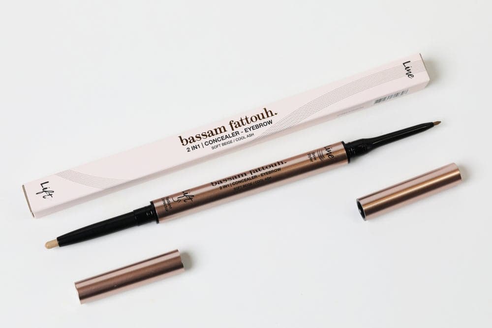 Dual-Tone Eyebrow Pencil - Soft Beige & Cool Ash 111200214 - Image 1