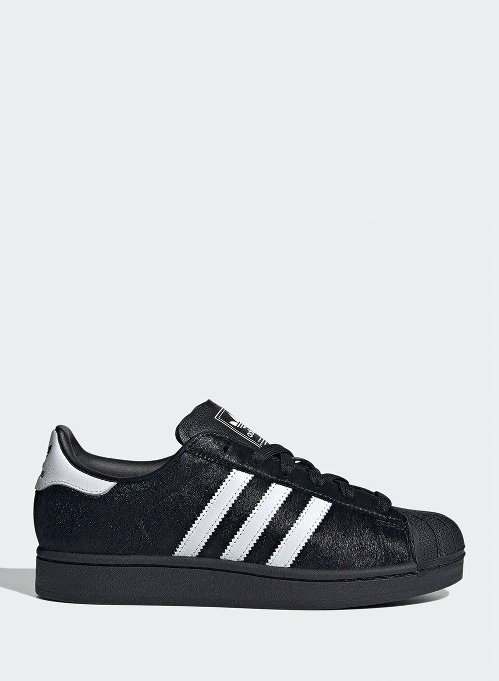 Superstar II Black Pony Hair Low-Top Sneakers Jh9475 - Image 1