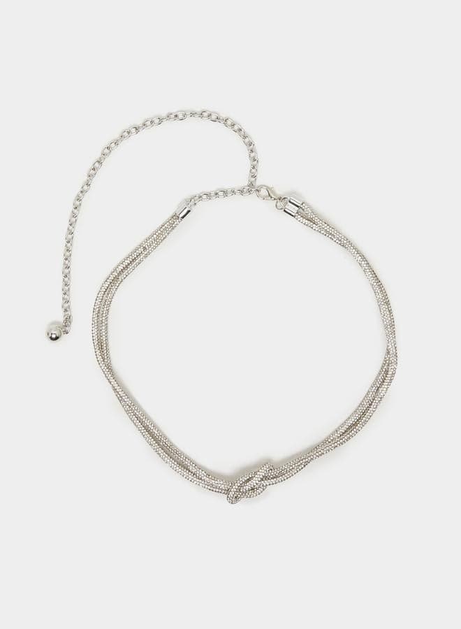 Elegant Styli Knot Belt with Lobster Claw Clasp for Women - Image 1