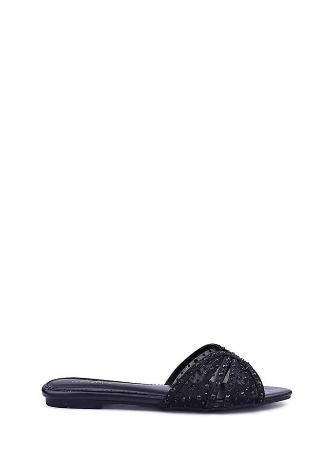 Elegant Mesh Slip-On Sandals for Women - Image 1