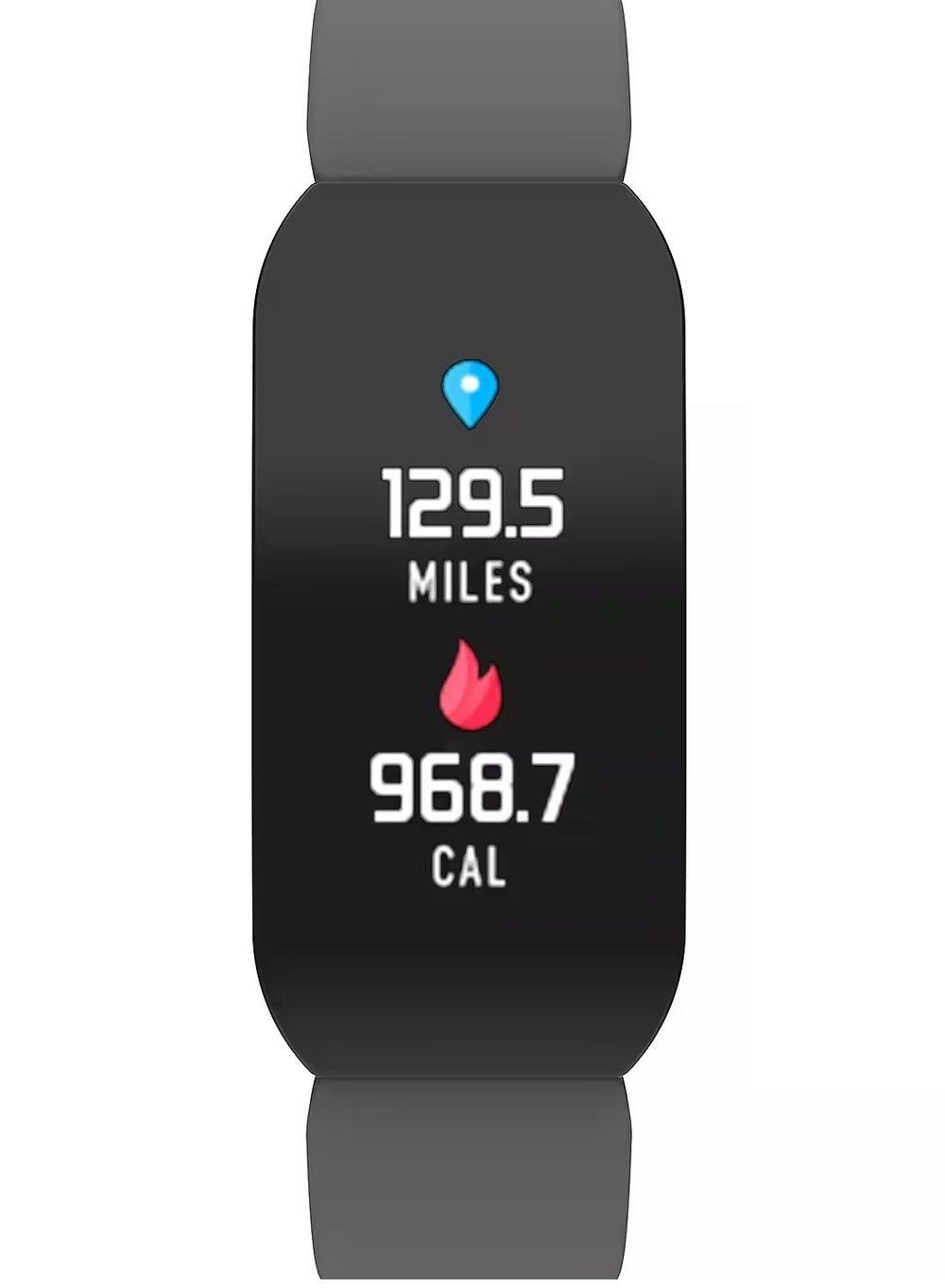 iTouch 500145B-G04 Unisex Activity Tracker - Sleek Black/Grey - Image 1