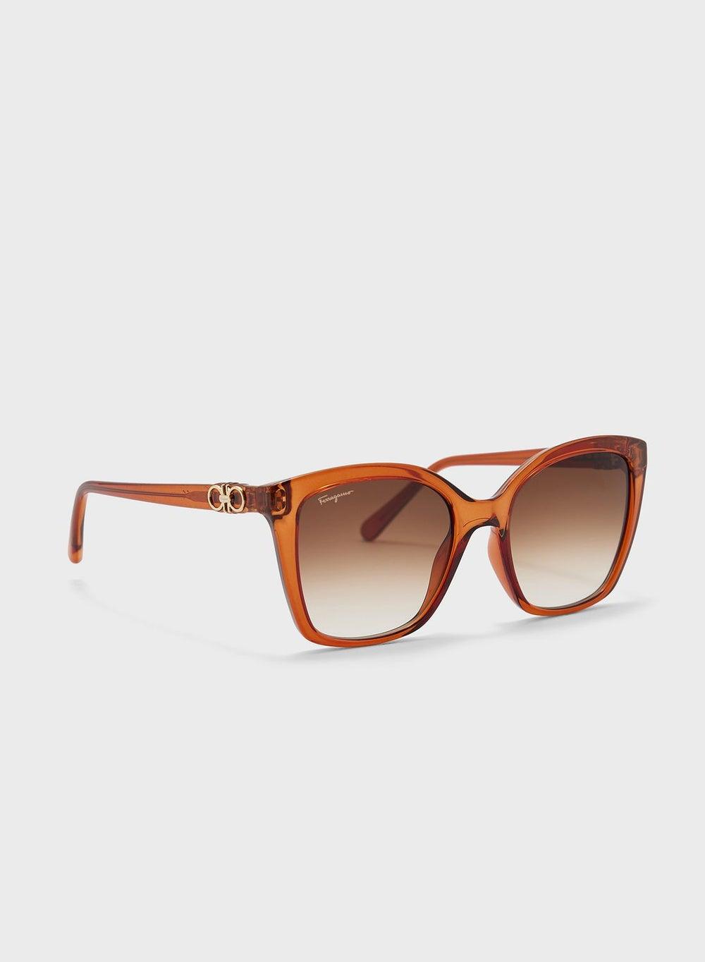 FERRAGAMO Chic Rectangle Oversized Women's Sunglasses - Image 1