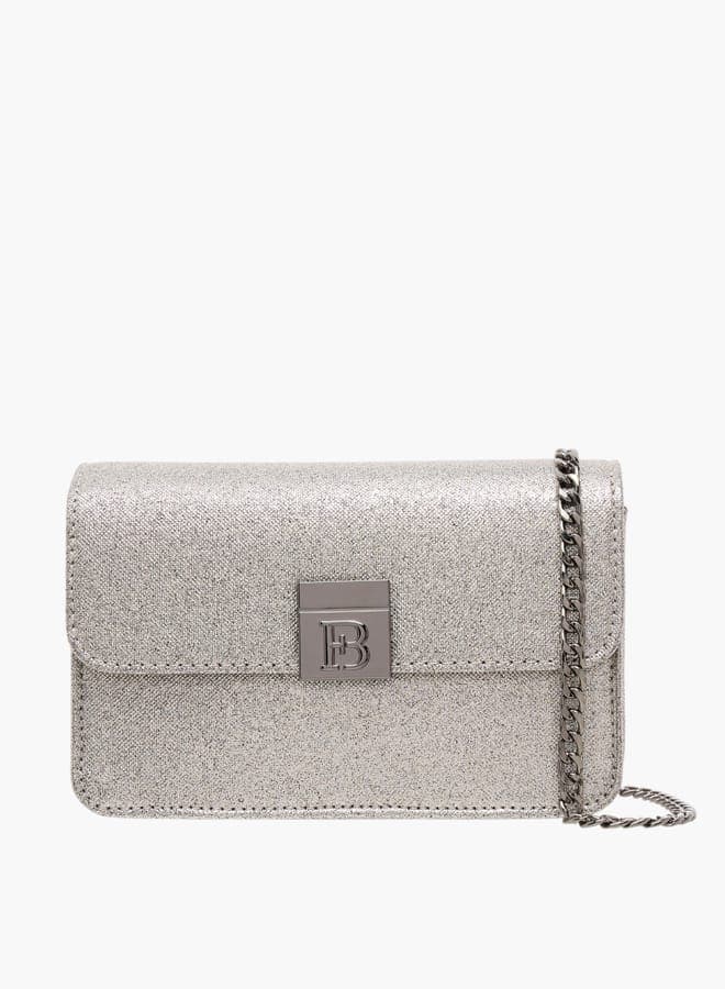 Flora Bella Metallic Crossbody: Chic Elegance On-the-Go - Image 1