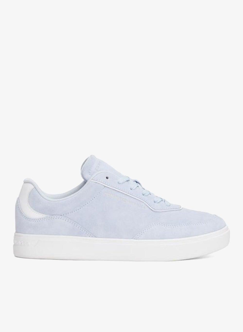 Elite Blue Suede Low-Top Sneakers FW0FW08898C1O - Image 1