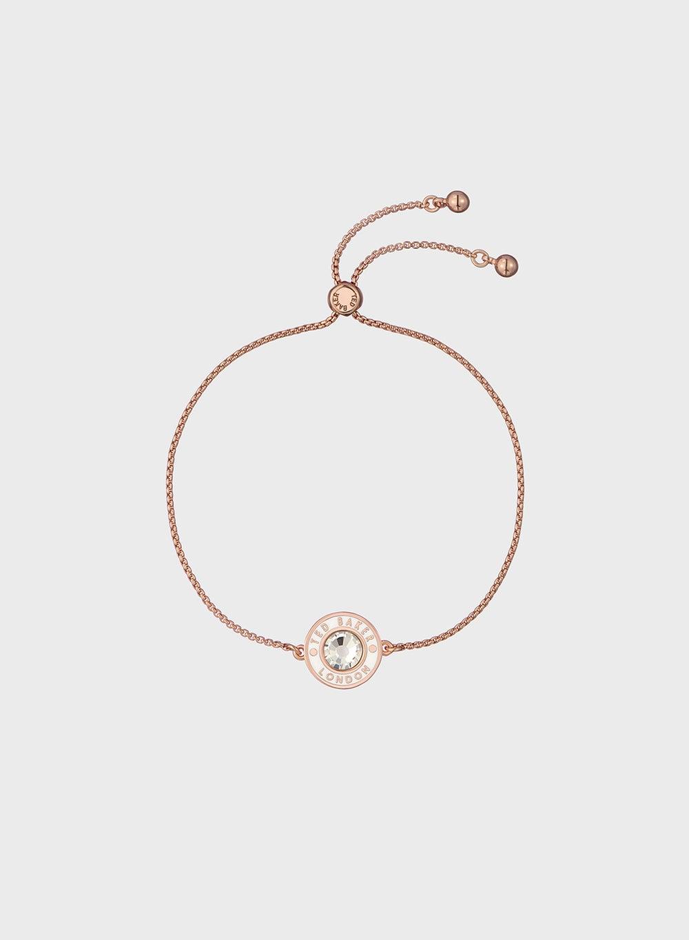 Ted Baker Women's Crystal Heart Bracelet - Elegance Refined - Image 1