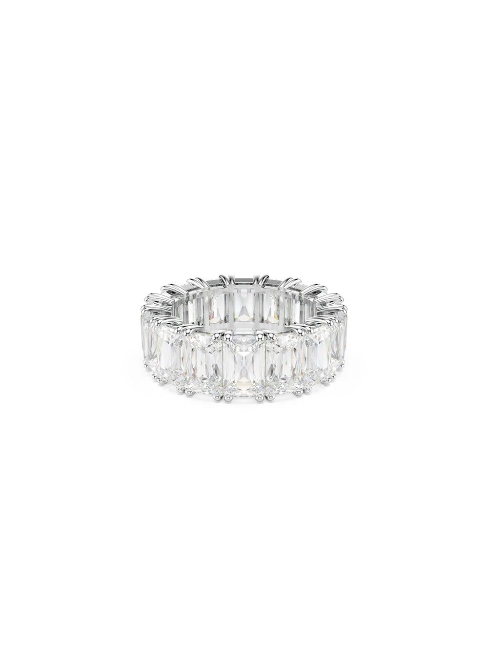 SWAROVSKI Re Matrix Baguette Crystal Elegance Ring - Image 1