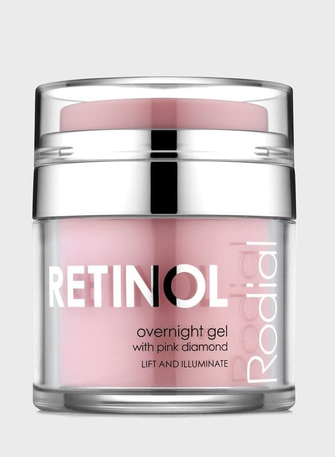Pink Diamond Retinol Overnight Gel - Radiant Skin Rejuvenation - Image 1