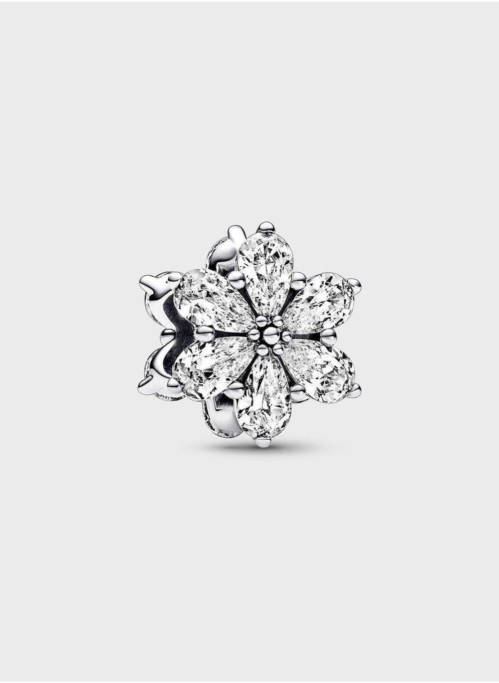 PANDORA Sterling Silver Herbarium Sparkle Charm Bracelet - Image 1