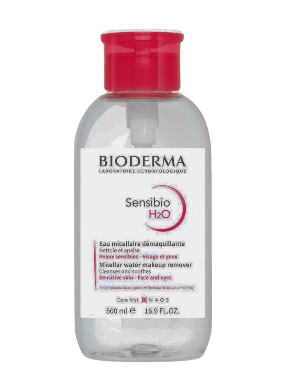 Sensibio H2O Micellar Cleansing Water 500ml - Gentle & Effective - Image 1