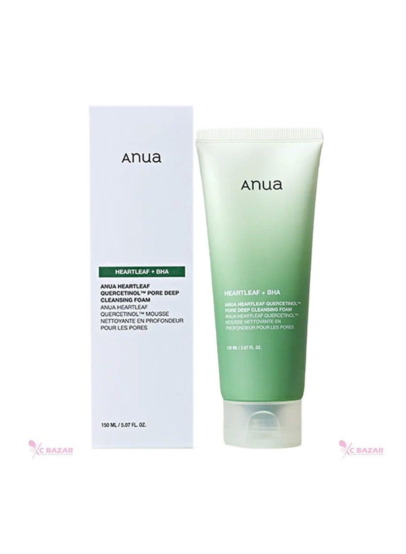 ANUA Heartleaf 150ml Quercetinol Pore-Refining Cleanser - Image 1