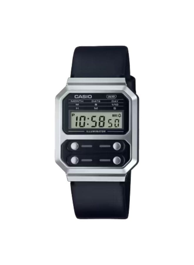 CASIO A100WEL-1ADF Elegant Digital Unisex Timepiece, 32.7mm - Image 1
