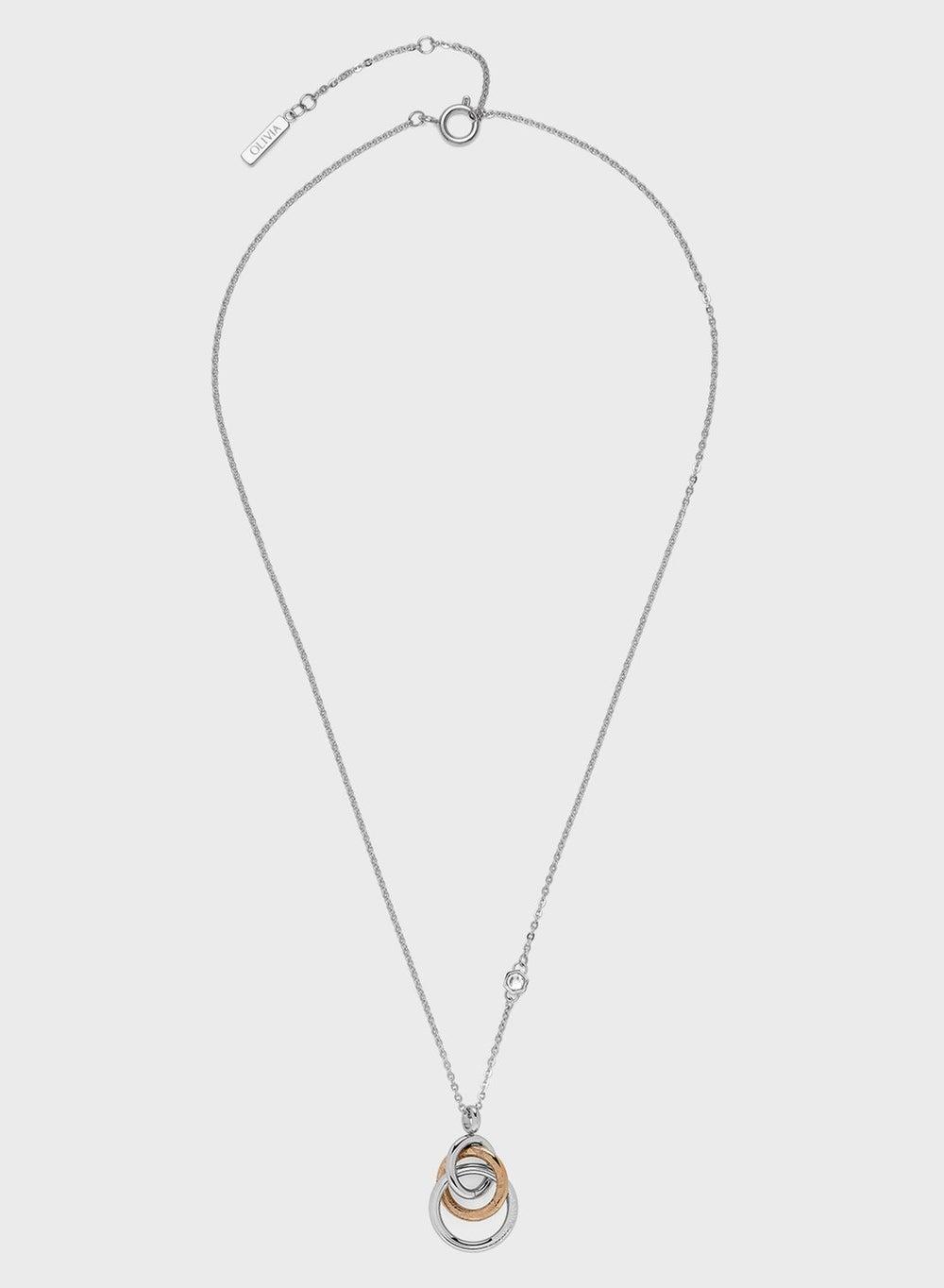OLIVIA BURTON Elegant Stainless Steel Necklace - Image 1