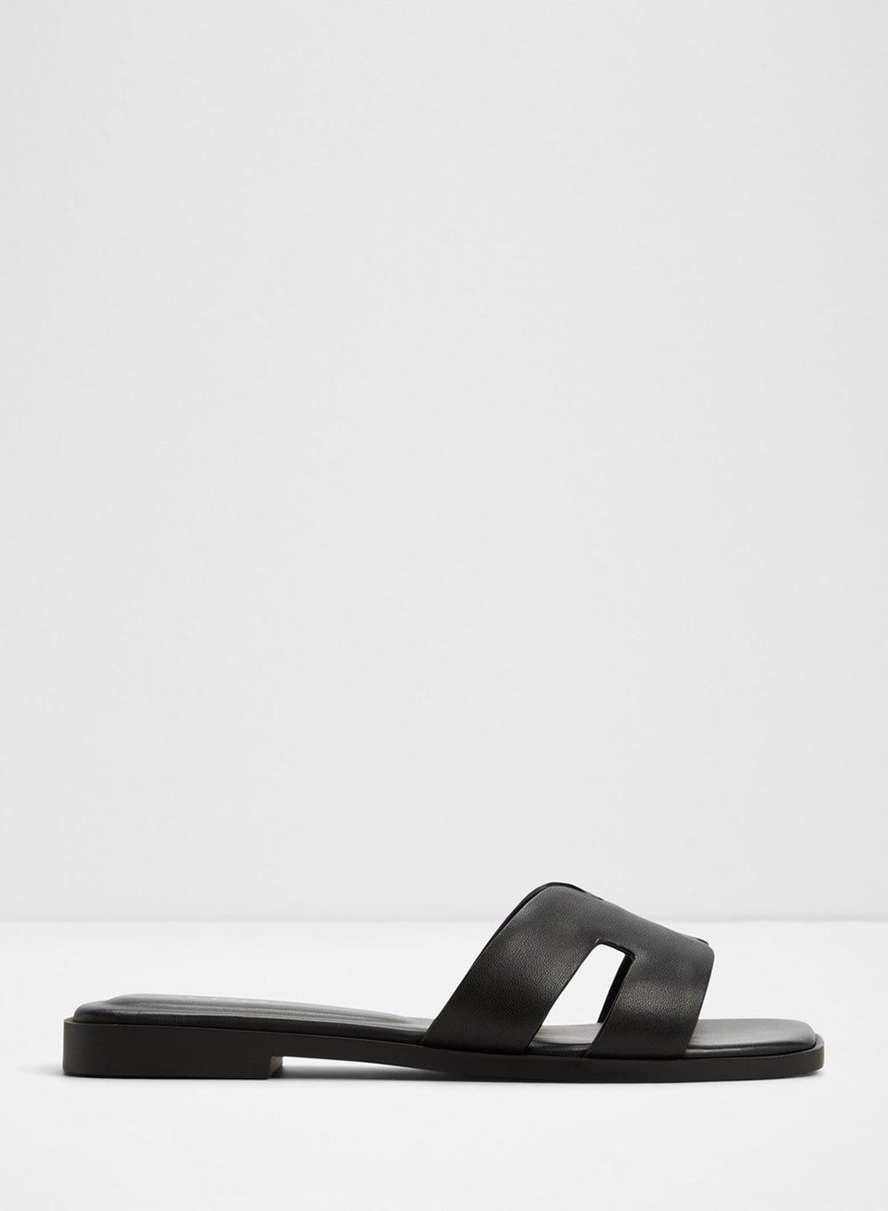 Itsandal001 - Elegance Meets Comfort in Black Slip-Ons - Image 1