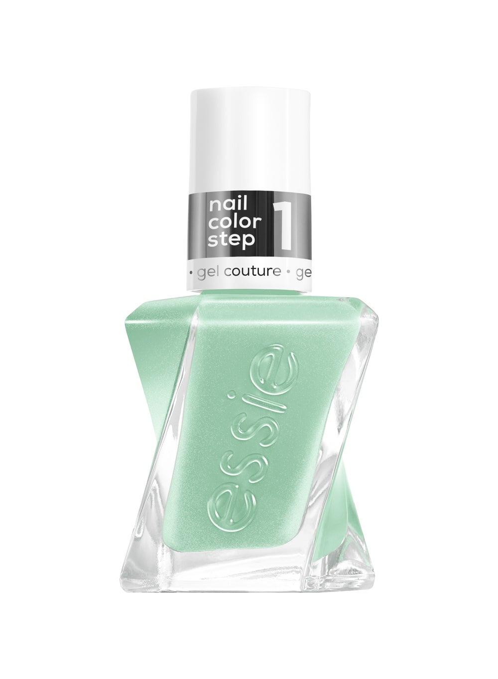 Essie Gel Couture Bling It - Sage Green Nail Polish - Image 1