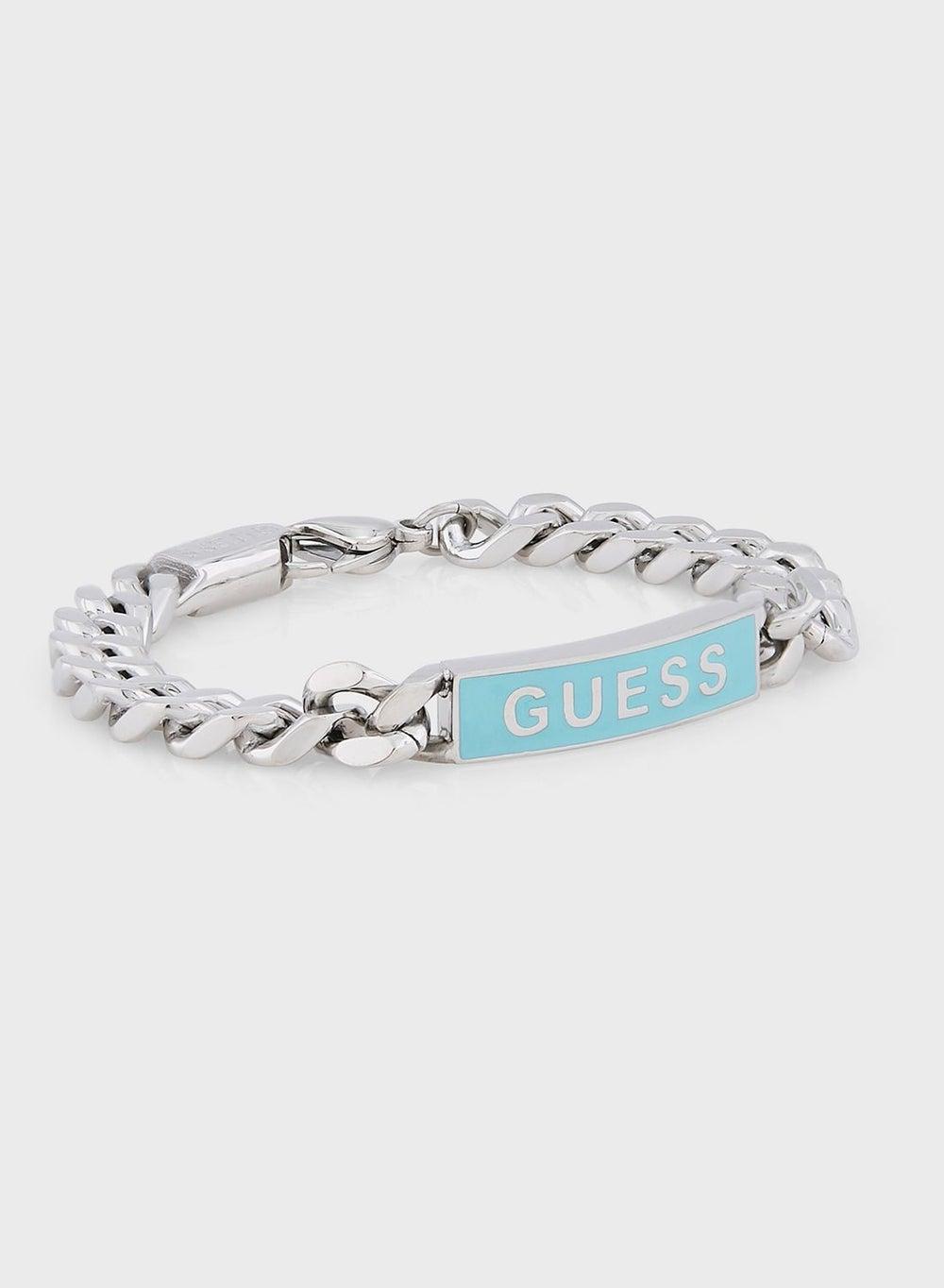 GUESS Juxb03002Jwstaqs Elegance Enamel Men's Bracelet - Image 1