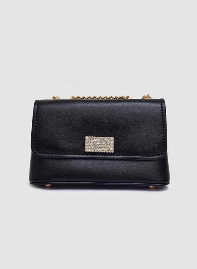 Vincci Elegance: Chain-Detailed Women's Shoulder Bag - Image 1