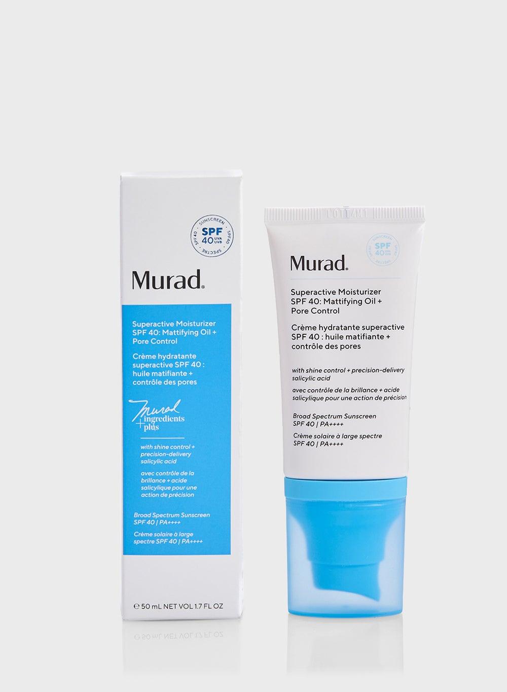 Murad® Superactive SPF40 Moisturizer: Shine Control & Pore Minimizer - Image 1