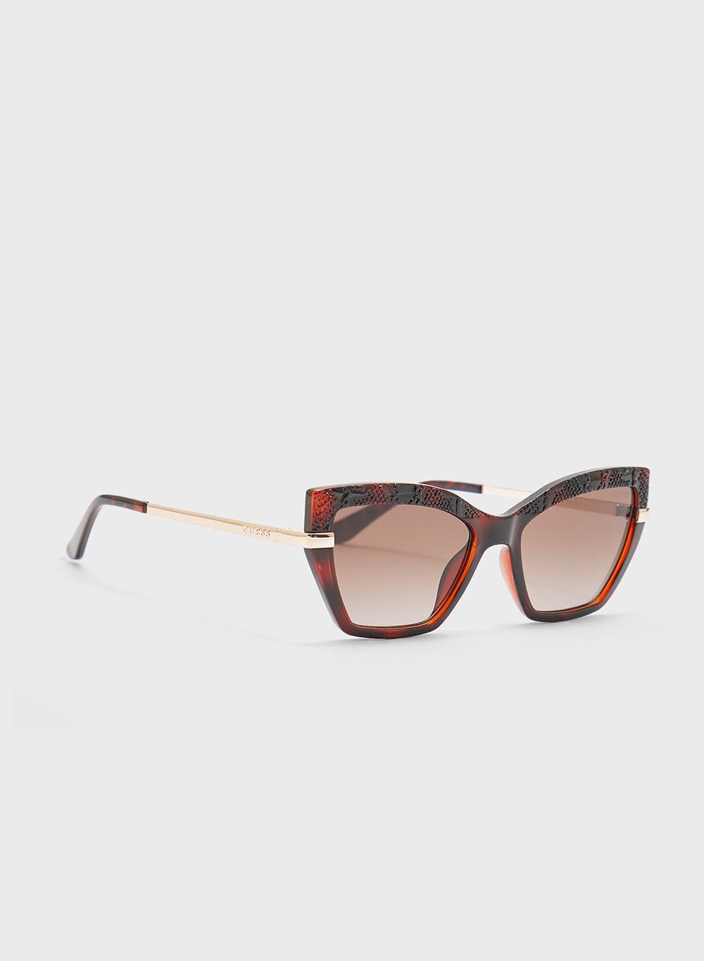 GUESS Gu0021652F53 Elegant Cat Eye Sunglasses for Women - Image 1