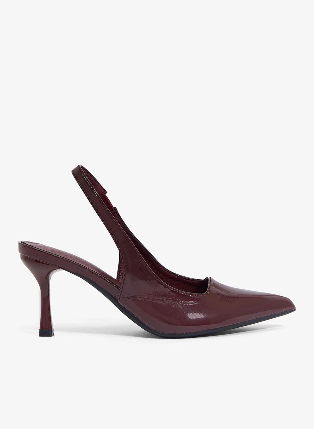 Elegant Burgundy Classic Pumps Xz256059 – Timeless Style - Image 1