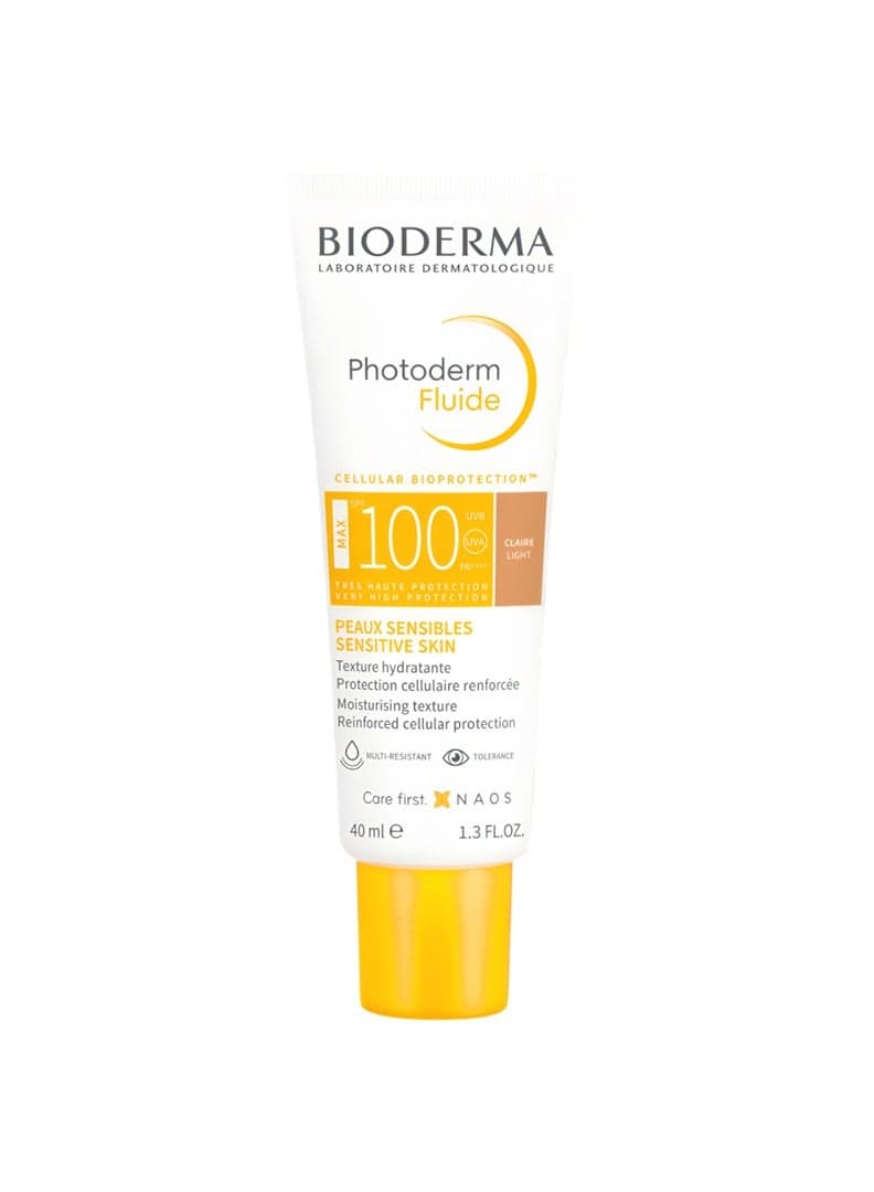 Photoderm Fluide MAX SPF100: Light Tint for Sensitive Skin 40ml - Image 1