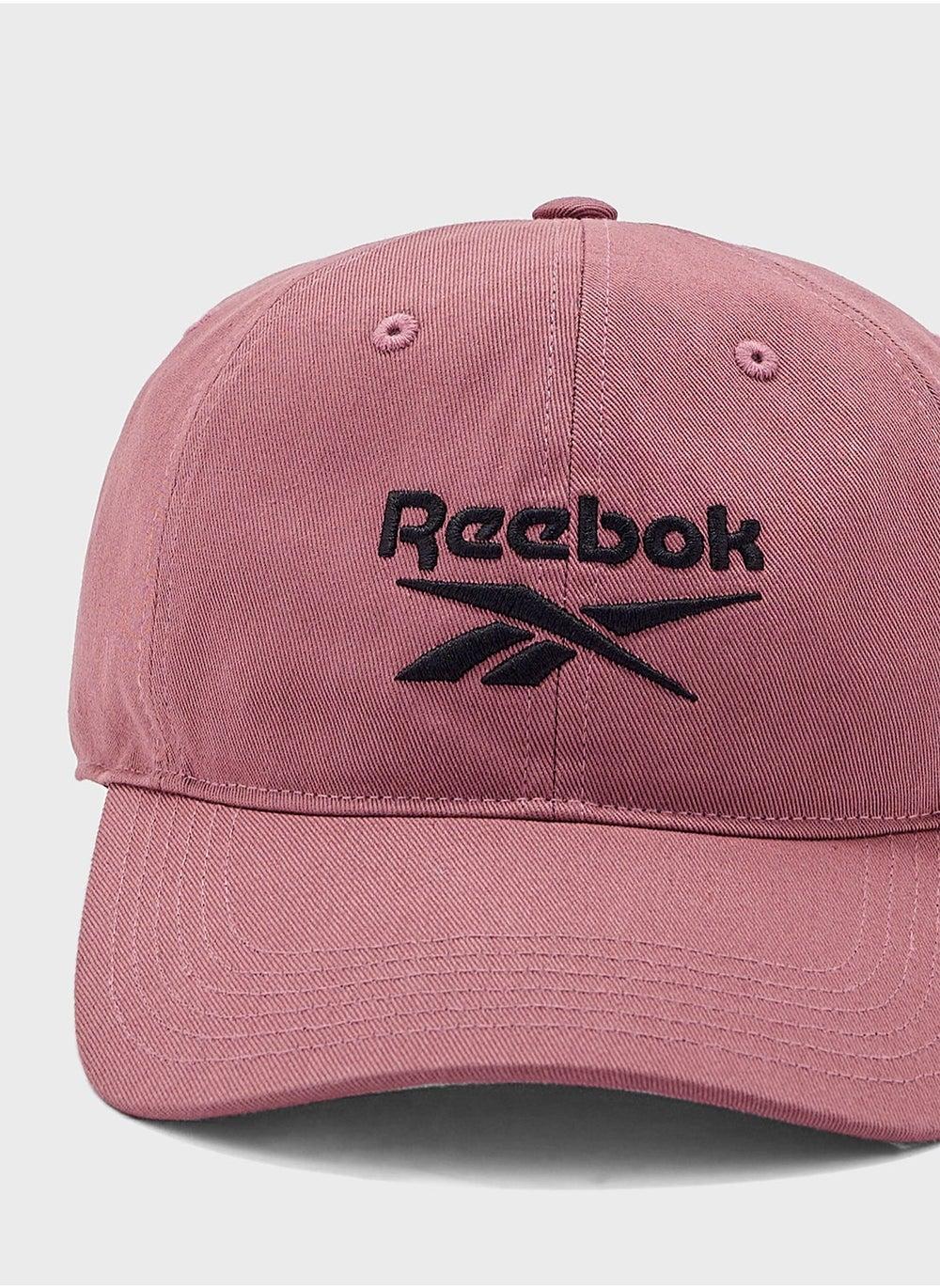 Reebok Women's Cotton Twill Logo Cap in Pink - Image 1