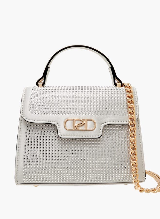 Paprika Embellished Satchel: Elegance on the Go - Image 1