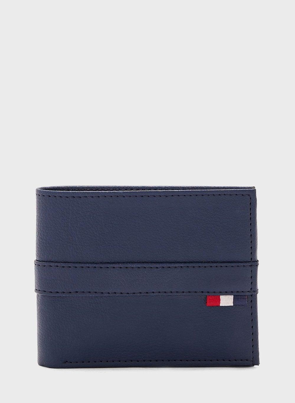 Robert Wood Men's Webbing Detail Classic Wallet - Image 1