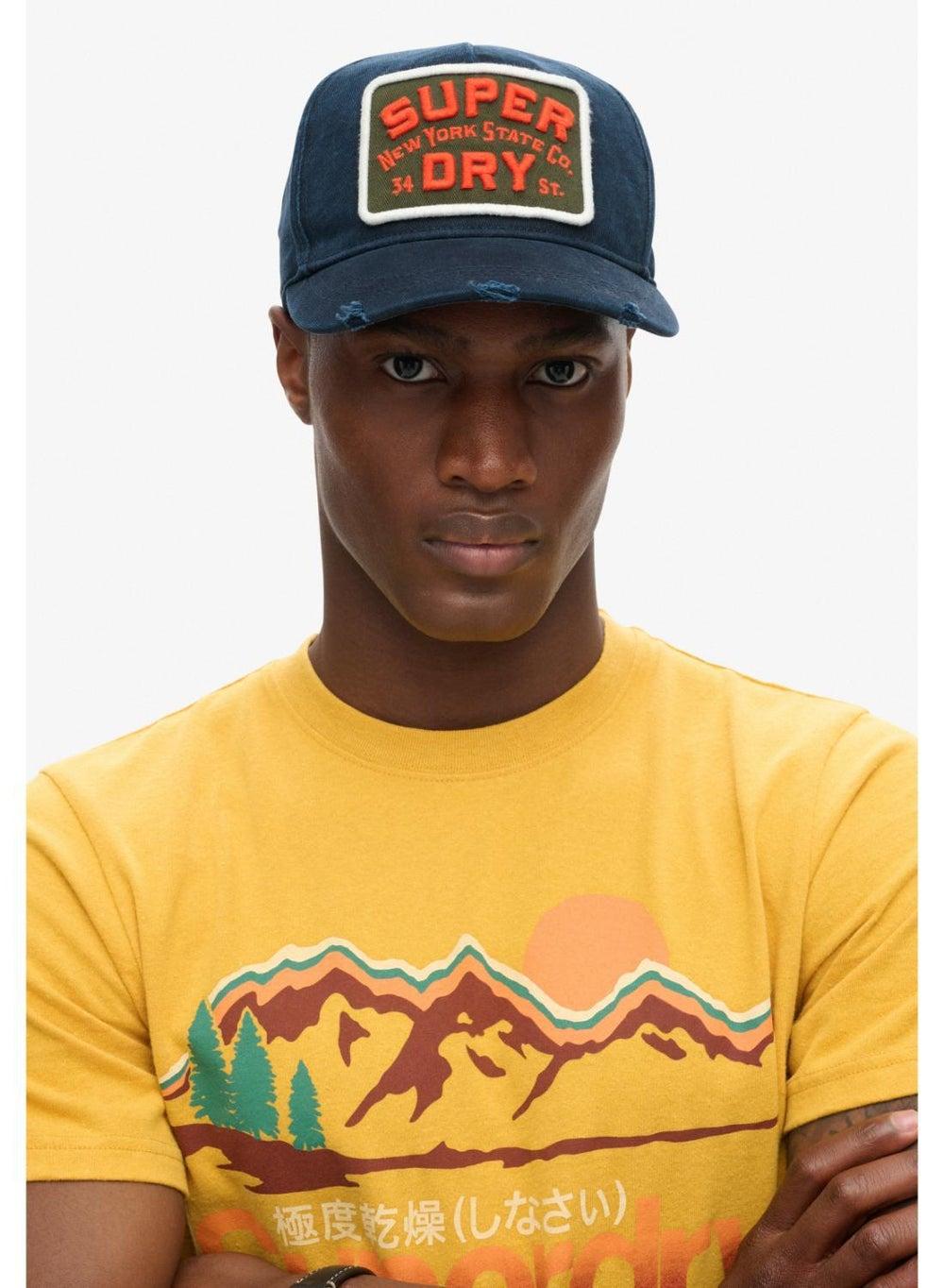 Superdry Graphic Trucker Cap: Vintage Charm, Modern Edge - Image 1