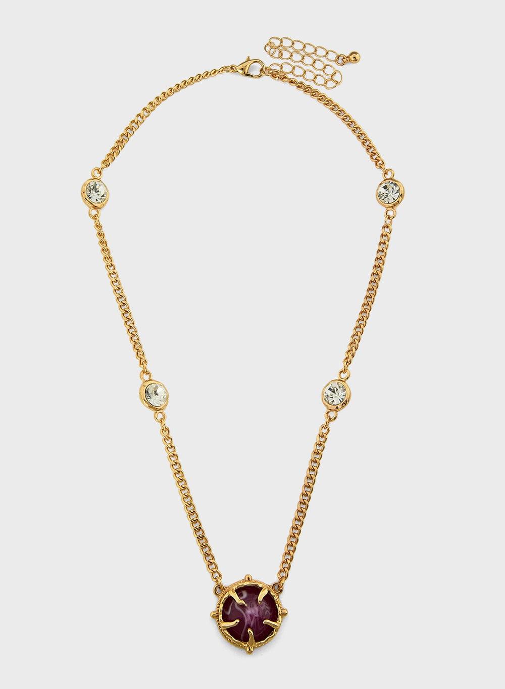ELLA Stone Detail Elegance Necklace for Women - Image 1
