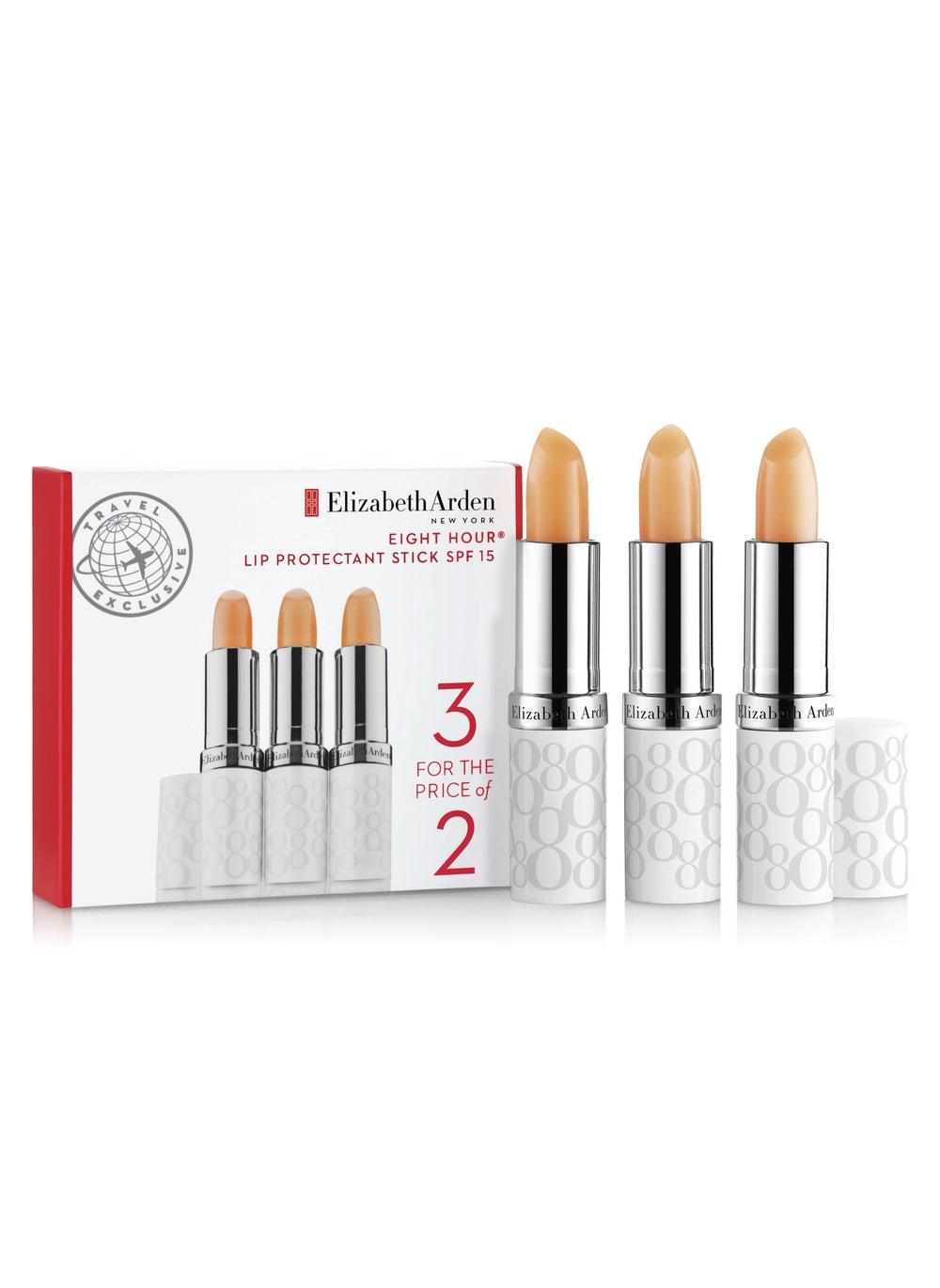 Exclusive Eight HourÂ® Lip Protectant Trio SPF 15 - Save 32% - Image 1