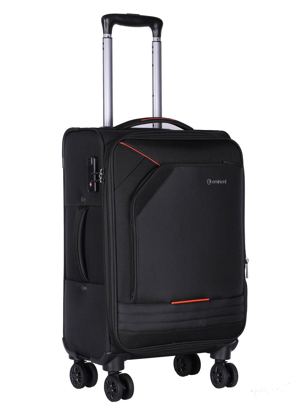 Eminent E777SZ Premium 28-Inch Black Expandable Soft Suitcase - Image 1