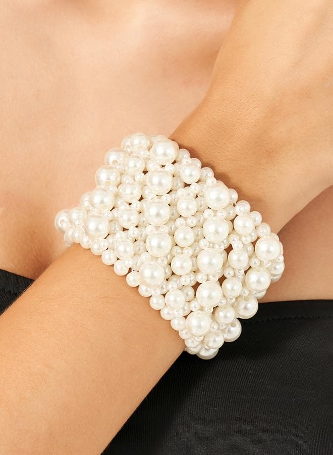 Styli Trio-Chic Chunky Bangles Set for Women - Image 1