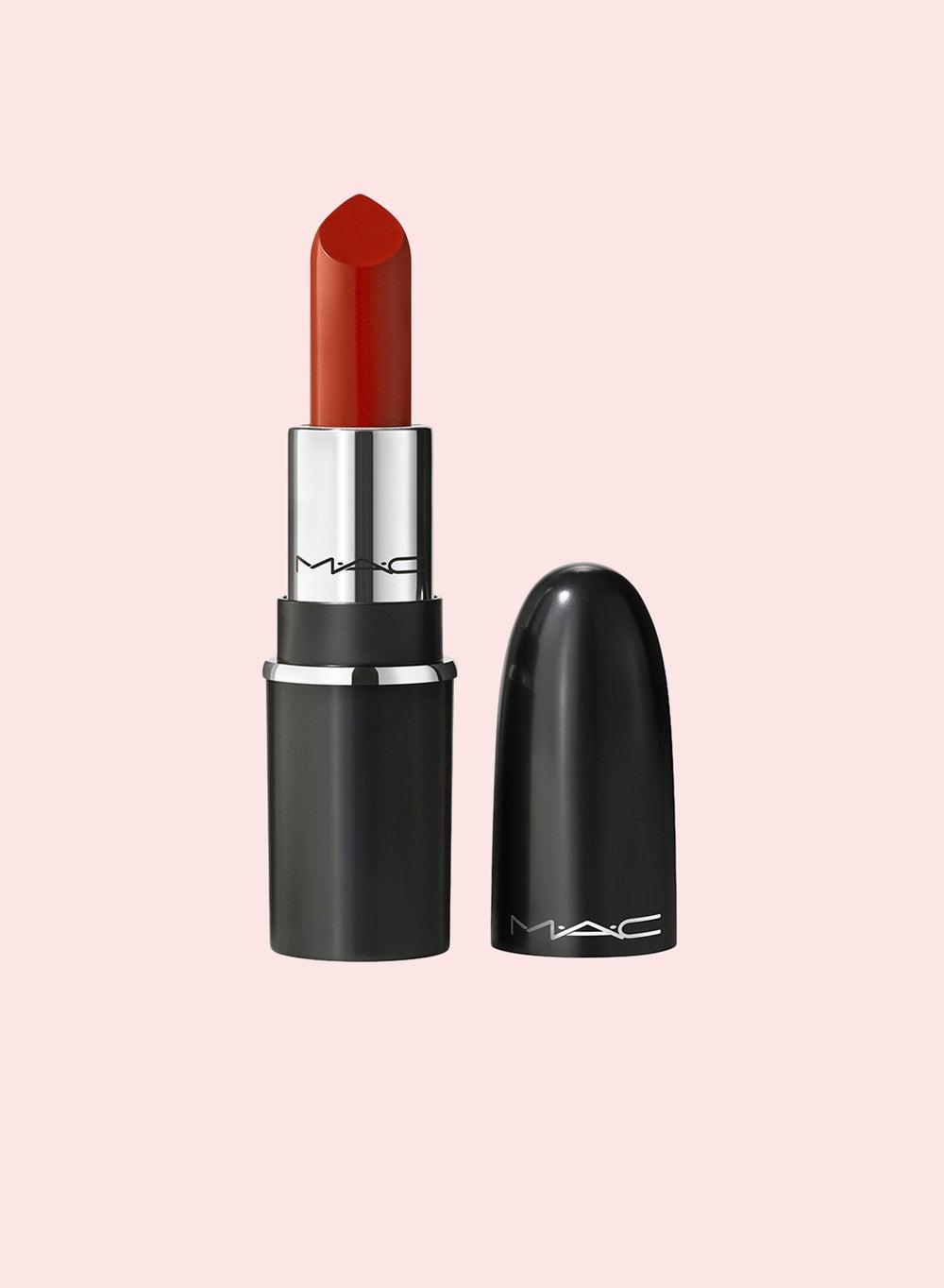 Mini MAC Chili Matte Lipstick - Long-Lasting Vibrance - Image 1