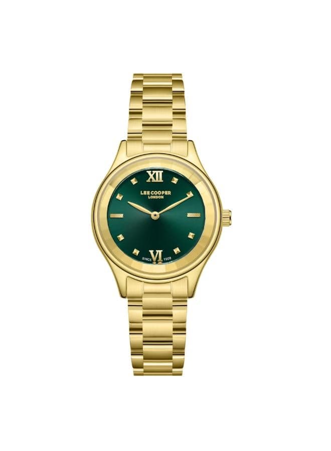 Lee Cooper Elegance Gold Analog Watch LC08157.170 - 31mm - Image 1