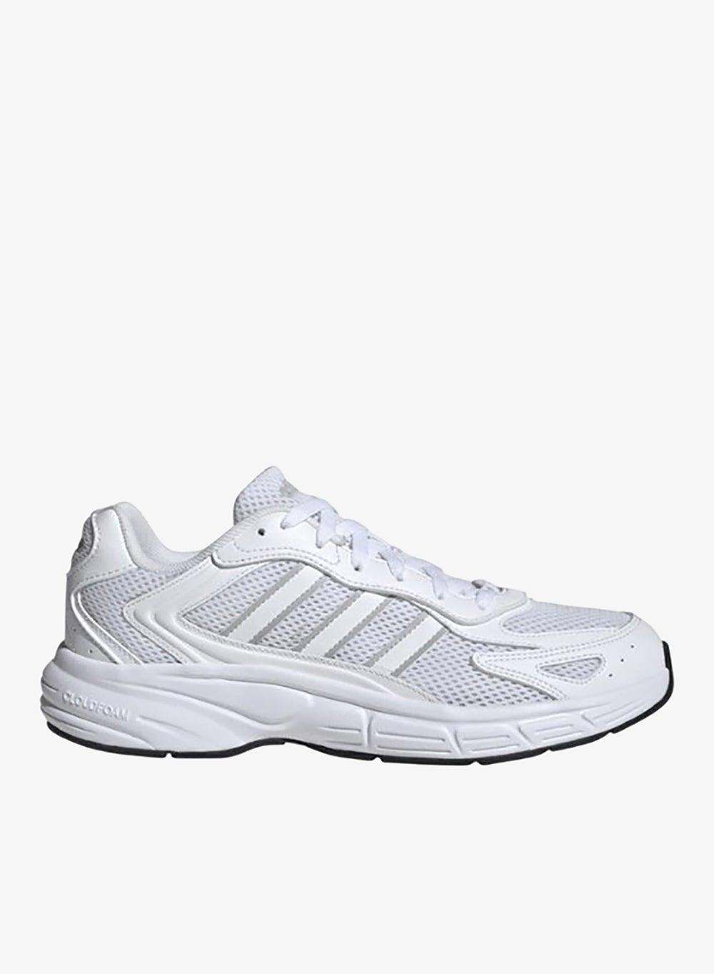 Eclyptix 2000: White Low Top Runner Infused with Retro Charm - Image 1